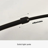 Arched Floor Lamp with Black Hanging Shade - Clowas