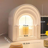 White Aromatherapy and Arch Atmosphere Table Lamps
