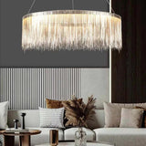 Ring-shaped Tassel Modern Luxury Pendant Light - Clowas