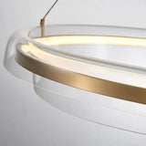 Ring Design Gold Modern Minimalist Pendant Light - Clowas