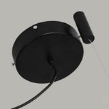 Double Ring Creative Design Black LED Pendant Light - Clowas