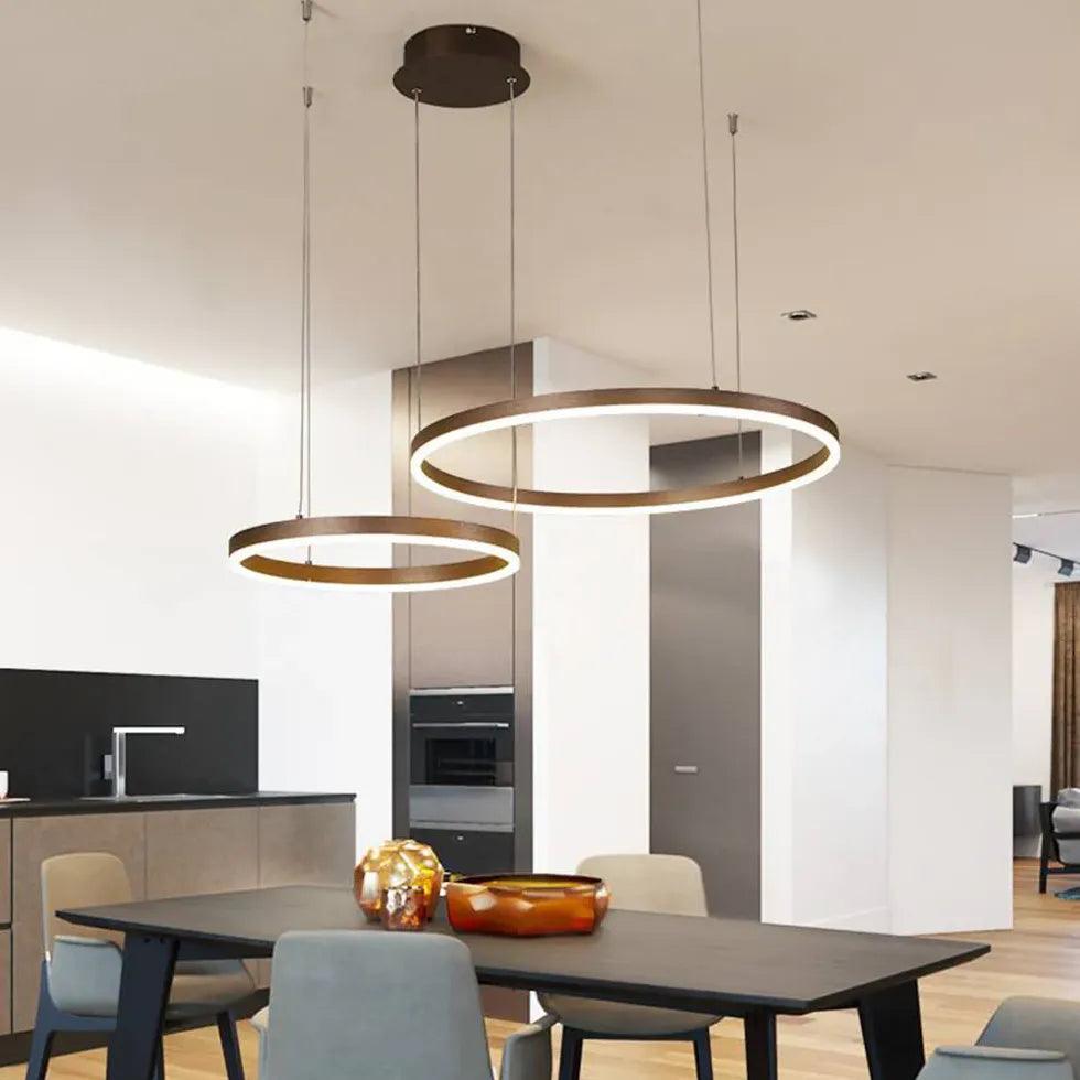 circle led modern pendant light - Clowas