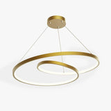 Ring-Shaped Design Gold Modern Pendant Light - Clowas