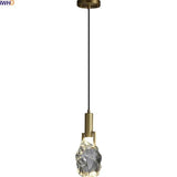 Art Sculpture Bedroom Crystal Pendant Light - Clowas