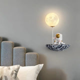 Astronaut LED Wall Lights for Children's Bedroom