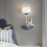Astronaut LED Wall Lights for Children's Bedroom