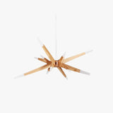Asymmetric Multi-Branched Wooden Pendant Light - Clowas