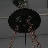 Multi-Light Wooden Lantern Dining Room Pendant Light - Clowas