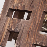 Vintage Wooden Pendant Retro Lighting for Restaurant