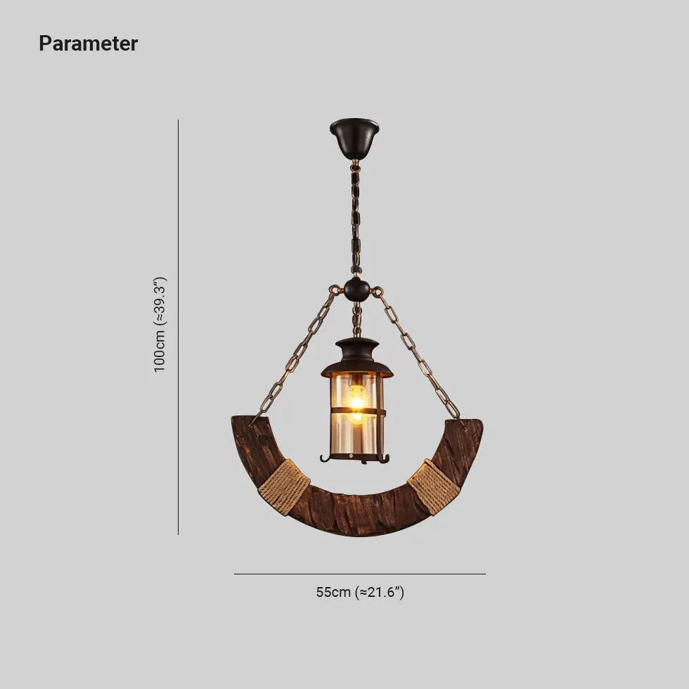 Chain-Hanging Design Vintage Dining Room Pendant Light - Clowas