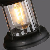Fish Shape Lantern Wood Vintage Wall Lights - Clowas