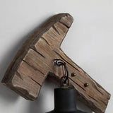 Hammer Pine Wood countryside Vintage Wall Lights - Clowas