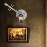 Lute Shape Lantern Vintage Wall Lights - Clowas
