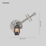 Lute Shape Lantern Vintage Wall Lights - Clowas