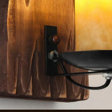 Candle Wall Sconce Lighting Wooden - Clowas