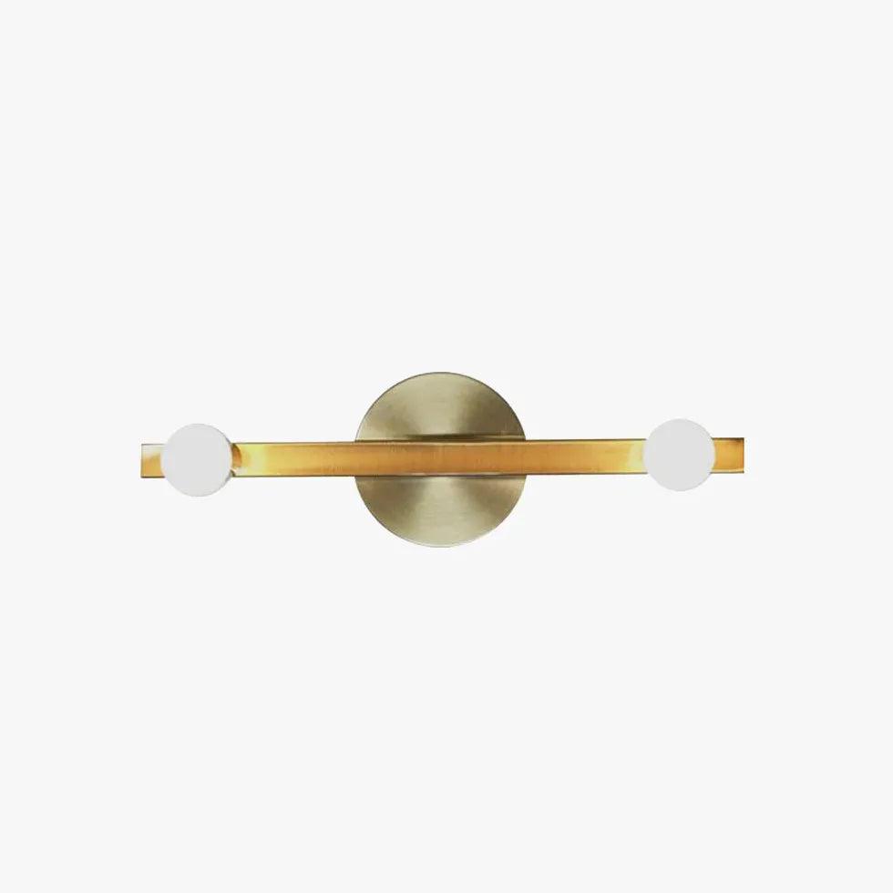 Double Globe Dimmable Gold Wall Lights - Clowas