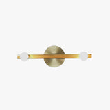 Double Globe Dimmable Gold Wall Lights - Clowas