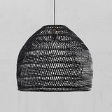 Japanese Wabi-Sabi Rattan Pendant Living Room Lighting