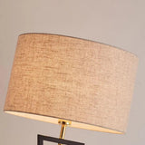 Cylindrical Crossed Tripod Floor Lamp - Clowas
