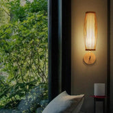 Bamboo Wall Light Led Living Room - Clowas