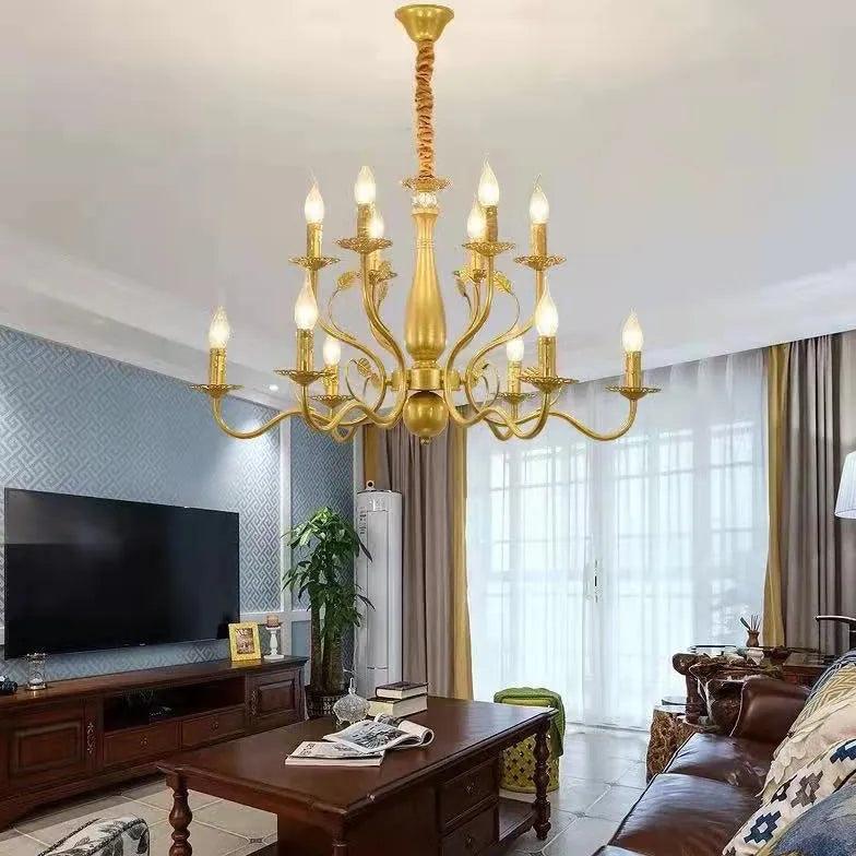 Baroque Classical living room chandelier - Clowas