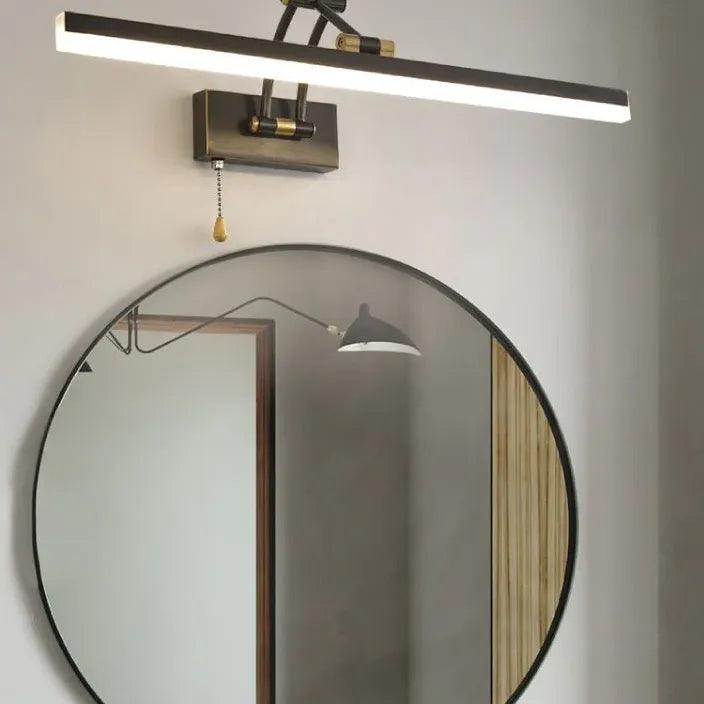 Bathroom Wall Light With Pull Cord - Clowas