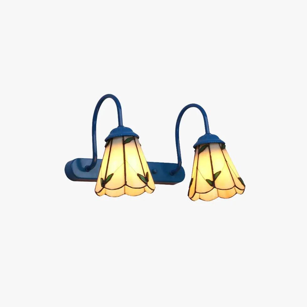 Tiffany Double Head Vintage Wall Lights - Clowas