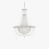 beaded crystal living room chandelier - Clowas