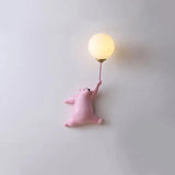 Bear Resin Children's Bedroom Wall Lights - Clowas