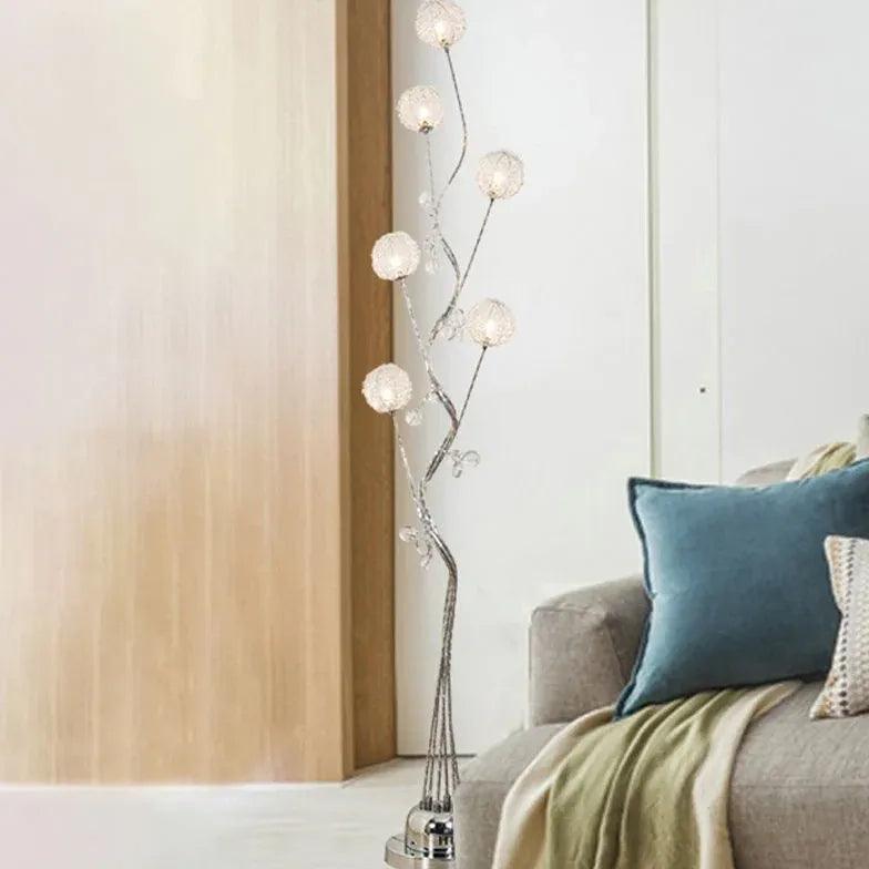 Branch-Shaped Streamlined Unique Floor Lamp - Clowas