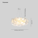 Acrylic Floral Cluster Modern Art Ceiling Light - Clowas