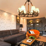 Bird's Nest Black Vintage Chandelier - Clowas