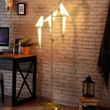 Bird-Shaped Decorative Metal Artistic Floor Lamp - Clowas