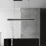 Black Simple Linear Lighting Pendant Lights