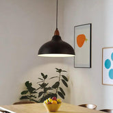 Black Disc Modern Pendant Light - Clowas