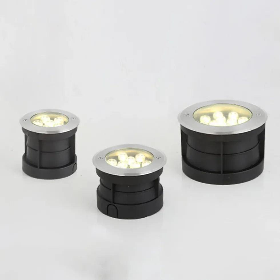 Black Garden Underwater Waterproof Spotlight - Clowas
