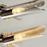 Black gold irregular design bedroom pendant light - Clowas