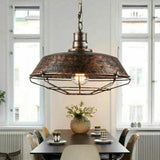 Black Industrial Light Single Pendant - Clowas