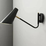 Black Long Arm Reading Spotlight - Clowas