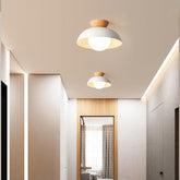 Japanese Wooden Corridor Ceiling Light