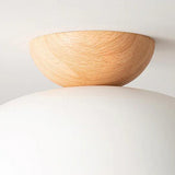 Japanese Wooden Corridor Ceiling Light