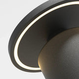 Outdoor Minimalist Iron Round Table for Lamp