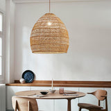 Japanese Wabi-Sabi Rattan Pendant Living Room Lighting