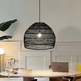 Japanese Wabi-Sabi Rattan Pendant Living Room Lighting