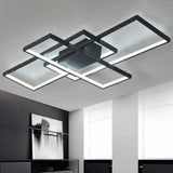 Multi-Rectangular Frame Modern Pendant Light - Clowas