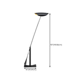 Bowl Shade Adjustable Office Standing Floor Lamp - Clowas