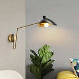 Adjustable Swing Arm Industrial Reading Light - Clowas