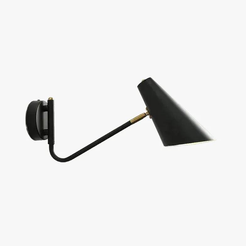 Black Long Arm Reading Spotlight - Clowas