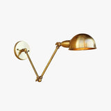 Bronze Swing Arm Industrial Wall Lights - Clowas
