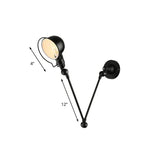 Double Section Arm reading Industrial Wall Lights - Clowas